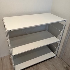無印良品　スチールユニットシェルフの画像