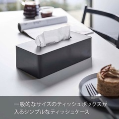 山崎実業 ティッシュボックス タワー tower