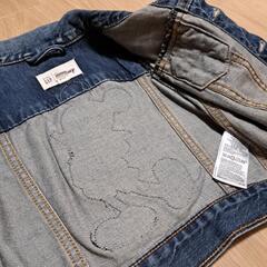 GAP　ミッキーデニムジャケット　90サイズの画像