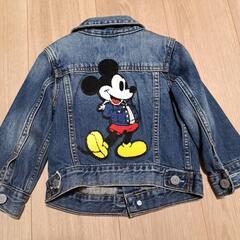 GAP　ミッキーデニムジャケット　90サイズ