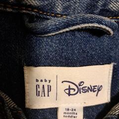 GAP　ミッキーデニムジャケット　90サイズの画像