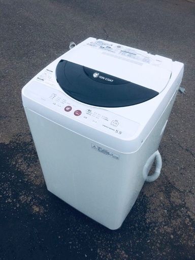 ♦️SHARP 全自動電気洗濯機  【2010年製 】ES-GE55K-B