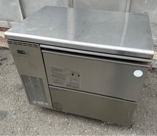 【動確済み】フクシマ 2017年製 業務用 製氷機 FIC-A100CTL 単相 100V チップアイスメーカー アンダーカウンター 厨房 大型 全自動 大阪発