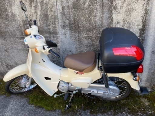 約5年の自賠責付き2022年式スーパーカブ50極上コンディション