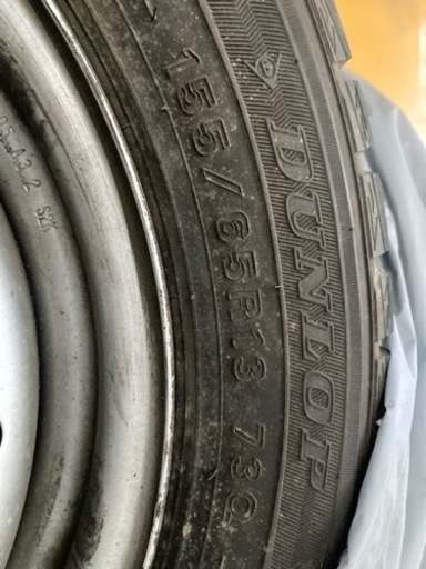スタッドレス　155/65r13 タイヤ4本セット