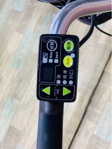 ③6085子供乗せ電動アシスト自転車YAMAHA 26インチ良好バッテリー 