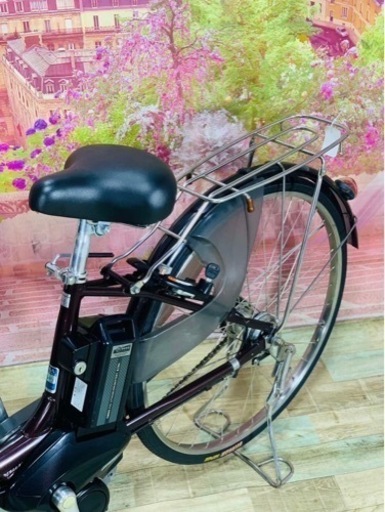 ③6085子供乗せ電動アシスト自転車YAMAHA 26インチ良好バッテリー 