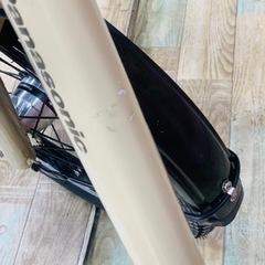 ①5945子供乗せ電動アシスト自転車Panasonic20インチ良好バッテリーの画像