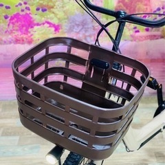 ①5945子供乗せ電動アシスト自転車Panasonic20インチ良好バッテリーの画像