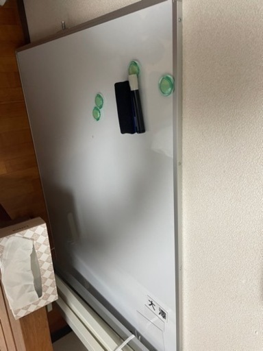 ホワイトボード　120cm　両面ホワイト　日本製
