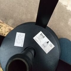 IKEA 黒 スツールの画像