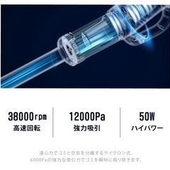 【新品】掃除機　2in1の画像