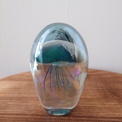 【Francfranc】ジェリーフィッシュ ガラス オブジェの画像