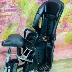 ①6090子供乗せ電動アシスト自転車3人乗りブリヂストン20インチ良好バッテリーの画像
