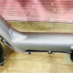 ①6090子供乗せ電動アシスト自転車3人乗りブリヂストン20インチ良好バッテリーの画像