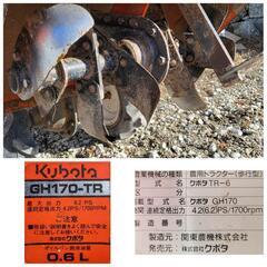 ｷｬﾝﾍﾟｰﾝ実施！　クボタ管理機[TR-6]　古いけど機関良好！　軽整備済み　現状渡しの画像