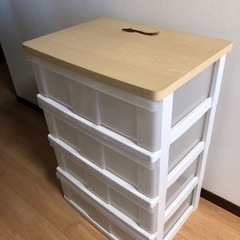 天板付き収納ケースの画像