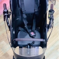 ④6094子供乗せ電動アシスト自転車3人乗りYAMAHA 20インチ良好バッテリーの画像