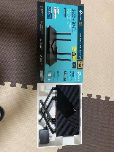 【未使用品新古品】TP-Link WiFi ルーター dual band 11ax AX3000 WiFi6 無線LAN