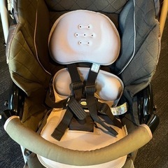 レインカバー付【コンビ】ベビーカー グランパセオ LX-600 ノーブルブラック　子供用品 ベビー用品 ベビーカー、バギーの画像