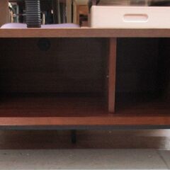 ジモティー限定価格！ R621 サンキコーポレーション テレビボード ロング ローボード Usedの画像