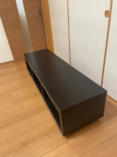 テレビ台　ブラック　キャスター付き