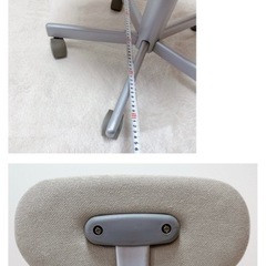 多摩センター駅徒歩12分　無印良品 デスクチェア 回転椅子 学習椅子 家具 オフィス用家具 いすの画像