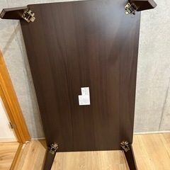 折り畳みローテーブルの画像