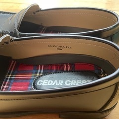 黒　ローファー23.5E Eサイズの画像