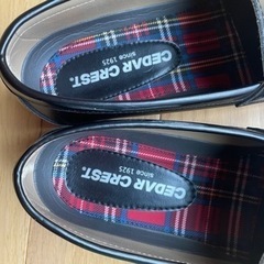 黒　ローファー23.5E Eサイズの画像