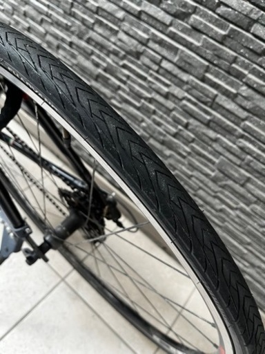 自転車 チャリ クロス バイク ジオス GIOS ブラック 黒