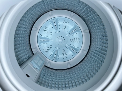 (B)SALE‼️￥13200(税込) Haier 全自動電気洗濯機 JW-U55HK 2022年製　5.5kg