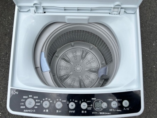 (C) SALE‼️ ￥8800(税込) Haier 全自動電気洗濯機 JW-C45D 2020年製　4.5kg