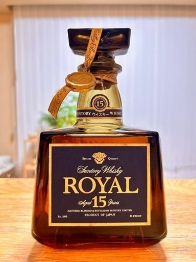 サントリー ウイスキー  プレミアム 15年 ブルーラベル 古酒