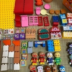 アンパンマン　ブロックセットの画像