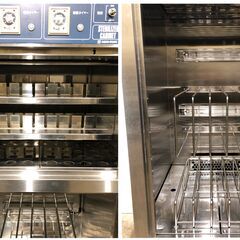 期間限定値下げ⭐⭐中古美品⭐⭐ 【現状品販売及び直接引き取り限定】 2013年製 ニチワ 電気 包丁・まな板 殺菌庫 SC-205H W550×D600×H1600 34㎏ 単相100V 50/60Hz 業務用 殺菌の画像