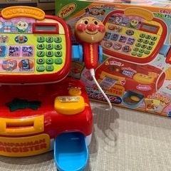 アンパンマン　レジスター　レジ　お買い物ごっこ　おもちゃ おもち...