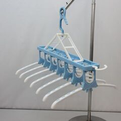 stp-2486　ワンタッチハンガー　7連　取り外し可　洗濯ハン...