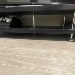 テレビ台(40インチ設置可能)ダークブラウン　シンプルの画像