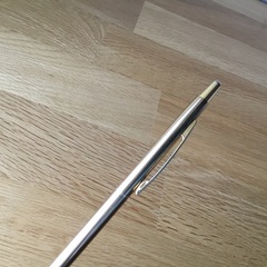 ほっそいボールペン コンパクト ゴールド 金色の画像