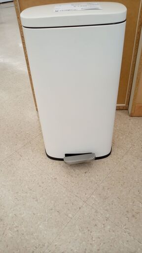 ★ジモティ割あり★ KEYUCA ゴミ箱 白 H×D×W クリーニング済み TJ4608