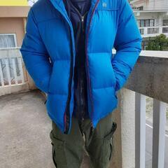 メンズ　ロゴス　ダウンジャケット