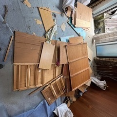 名古屋市瑞穂区　
家具で出た木材の端材、廃材です！ の画像