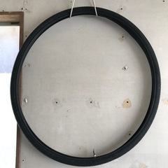 新古品   27インチ 自転車タイヤ＆チューブセット