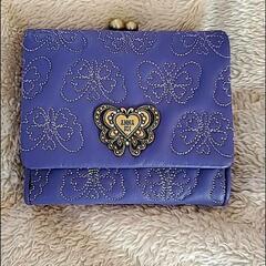 ANNA SUI//チェイス口金2つ折り財布//新品未使用