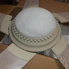 【値下げしました】【未使用】シーリングファンライト【訳あり】の画像