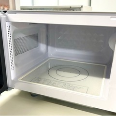 お引取り限定 22年製 日立 HITACHI 17L 単機能電子レンジ HMR-FS182 庫内フラットタイプ