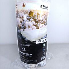 【訳あり・アウトレット】オーガニックコットン枕 2個セット 快眠...