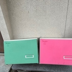 [激安]押入れ収納　衣装ケース2個