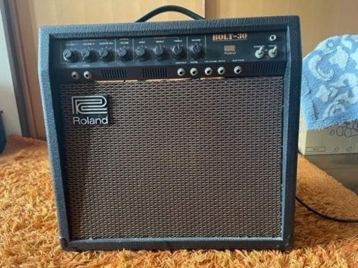 音出ますが要修理　出力管2本新品！真空管ギターアンプ　BOLT-30